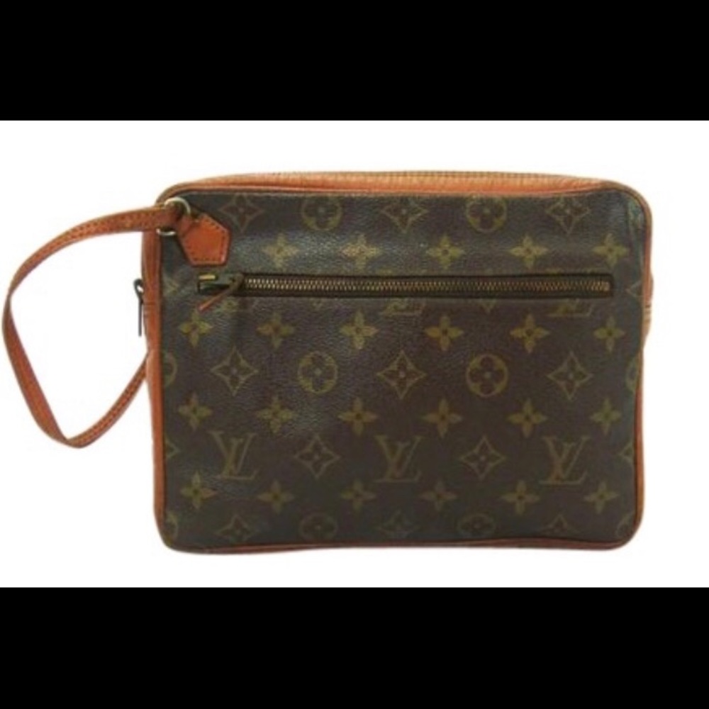 Louis Vuitton Pochette vintage monogram wristlet